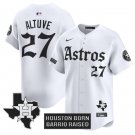 José Altuve Jersey #27 Houston Astros Gothic Edition Vapor Premier Limited Stitched White