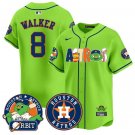 Christian Walker Jersey #8 Houston Astros Orbit Vapor Premier Limited Stitched Green