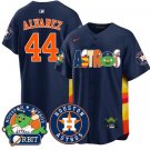 Yordan Álvarez Jersey #44 Houston Astros Orbit Vapor Premier Limited Stitched Navy
