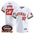 José Altuve Jersey #27 Houston Astros x El Tiempo Cantina Vapor Premier Limited Stitched White
