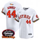 Yordan Álvarez Jersey #44 Houston Astros x El Tiempo Cantina Vapor Premier Limited Stitched White