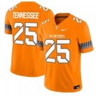 Tennessee Jersey #25 Tennessee Vols 2025 Smokey Grey Series Stitched Orange