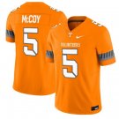 Bru McCoy Jersey #5 Tennessee Vols 2025 Smokey Grey Series Stitched Orange
