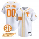 Custom Tennessee Vols Jersey 2025 Vapor Premier Limited Stitched White