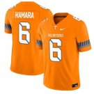Alvin Kamara Jersey #6 Tennessee Vols 2025 Smokey Grey Series Stitched Orange