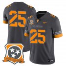 25 Smokey Gray Jersey Tennessee Volunteers 2025 Spirit All Stitched