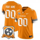 Custom Orange Jersey Tennessee Volunteers 2025 Spirit All Stitched