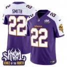 Harrison Smith Purple Alternate Jersey V2 Minnesota Vikings King Of The North Patch Vapor Limited