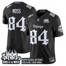 Randy Moss Black Jersey Minnesota Vikings 'Gothic Norseblood Edition' Vapor Limited