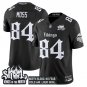 Randy Moss Black Jersey Minnesota Vikings 'Gothic Norseblood Edition' Vapor Limited