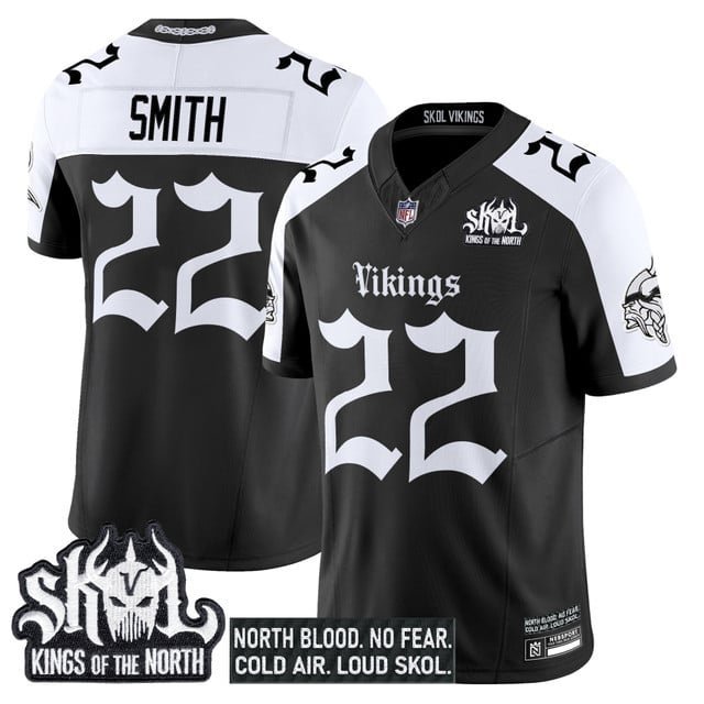 Harrison Smith Alternate Jersey Minnesota Vikings 'Gothic Norseblood Edition' Vapor Limited