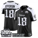 Justin Jefferson Alternate Jersey Minnesota Vikings 'Gothic Norseblood Edition' Vapor Limited