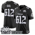 Skol 612 Black Jersey Minnesota Vikings 'Gothic Norseblood Edition' Vapor Limited