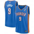 #9 Alex Caruso Blue Jersey Basketball Oklahoma City Thunder 2025 Finals Patch