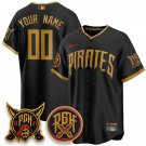 Custom V2 Baseball Jersey Pittsburgh Pirates 2026 City Connect All Stitched