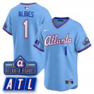 Ozzie Albies V3 Baseball Jersey Atlanta Braves 2026 City Connect All Stitched