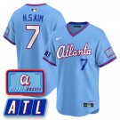 Ha-Seong Kim (H.S. Kim) V2 Baseball Jersey Atlanta Braves 2026 City Connect All Stitched