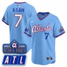 Ha-Seong Kim (H.S. Kim) V3 Baseball Jersey Atlanta Braves 2026 City Connect All Stitched