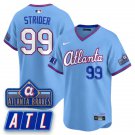 Spencer Strider V3 Baseball Jersey Atlanta Braves 2026 City Connect All Stitched