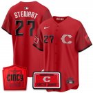 Sal Stewart V4 Baseball Jersey CIN 2026 City Connect All Stitched