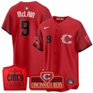 Matt McLain V3 Baseball Jersey CIN 2026 City Connect All Stitched
