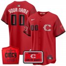 Custom V3 Baseball Jersey CIN 2026 City Connect All Stitched