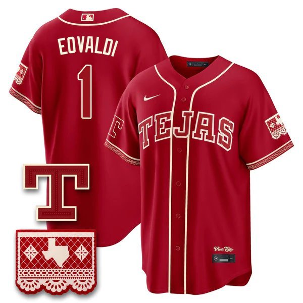 Nathan Eovaldi V2 Baseball Jersey TEX 2026 City Connect All Stitched