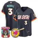 Jackson Merrill V2 Baseball Jersey SD 2026 City Connect Stitched