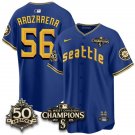 Randy Arozarena City C Jersey Seattle Mariners 50th Anniversary & AL West Division Champions
