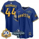 Julio Rodriguez Baseball Jersey SEA 2026 50th Anniversary All Stitched