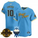 Sal Frelick - 10 City Connect Baseball Jersey MIL 2026 Limited All Stitched