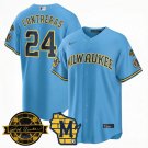 William Contreras - 24 Throwback Baseball Jersey MIL 2026 Limited All Stitched