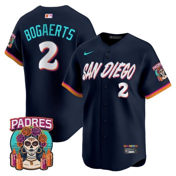 Xander Bogaerts Baseball Jersey SD 2026 City Connect Stitched