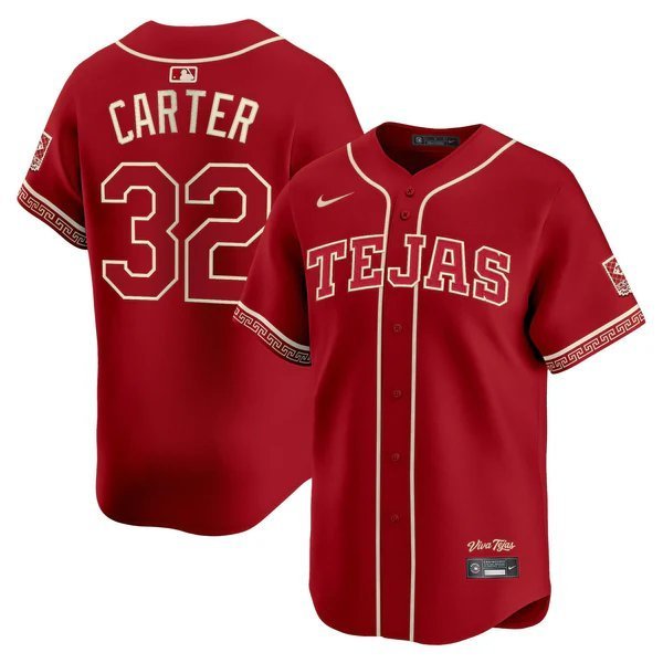 Evan Carter Baseball Jersey Texas Rangers 2026 City Connect Stitched