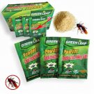 50PCS Cockroach Killer Powder Best Killing Bait High Efficiency （Green Leaf）