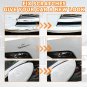 Touch Up Paint for Cars, White Car Paint Scratch Repair Two-In-One touch Up Paint Pen