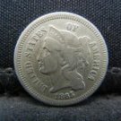 1865 3 cent nickel - Civil War Date