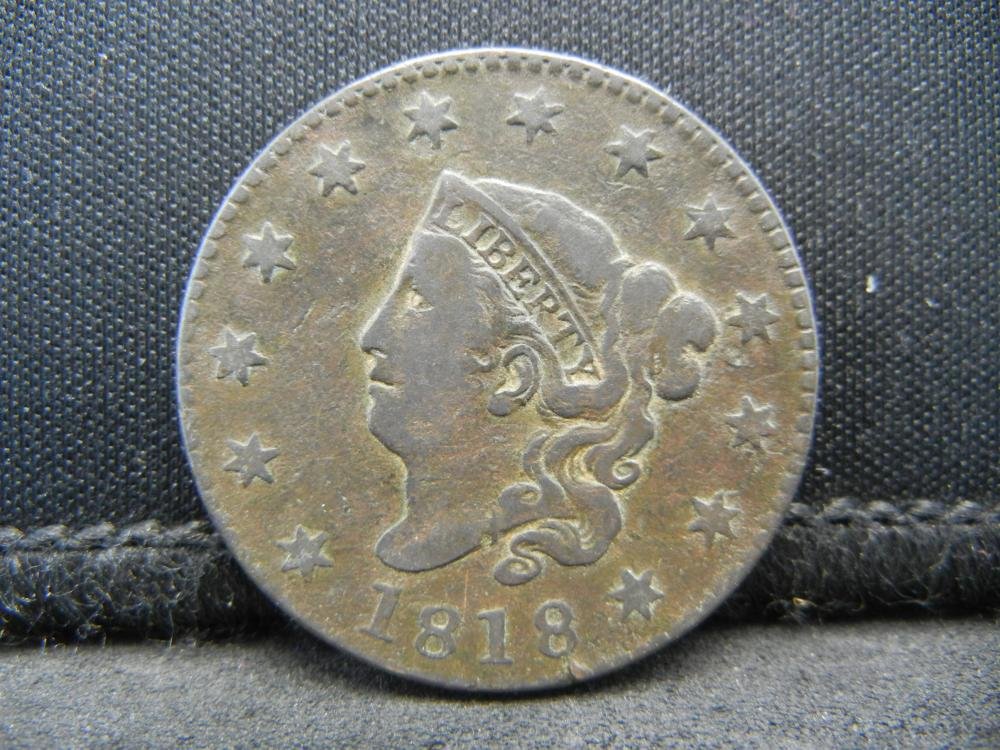 1818 Large cent