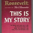 This is My Story by Eleanor Roosevelt (1950 1st Bantam pb {#846} FINE, SCARCE)