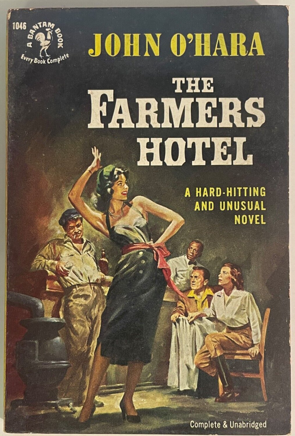 The Farmers Hotel by John O'Hara (1952 1st Bantam pb {1046}, Mitchell ...