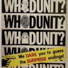 Whodunit? Vol. 1, #1 - Sept/Oct 1967 - Only Issue - Doug Stapleton, SCARCE, VG+