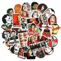 50pcs/lot TV Series La Casa De Papel(Money Heist) Stickers For Phone Skateboard Kids Sticker