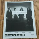 ALICE IN CHAINS VINTAGE BLACK AND WHITE 1995 PROMO 8X10 INCHES GLOSSY PHOTO!!