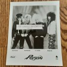 POISON  WITH BRET MICHAELS VINTAGE BLACK&WHITE GLOSSY 8X10 PROMOTIONAL PHOTO!!