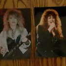 HEART - ANN AND NANCY WILSON 2 COLOR PHOTOS LIVE ON STAGE!!   EXTREMELY RARE!!
