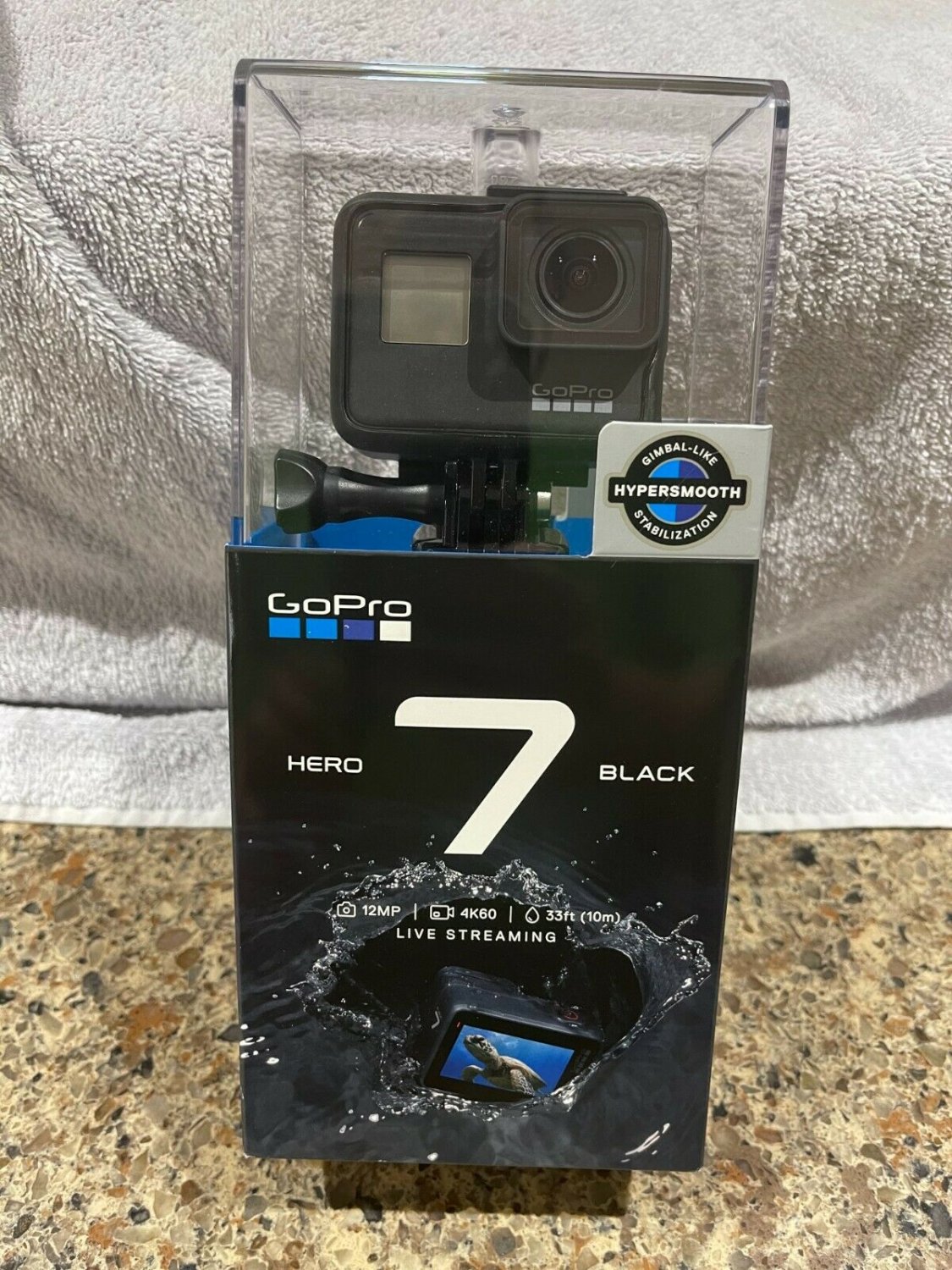 GoPro HERO 7 Black Waterproof 4K Action Camera