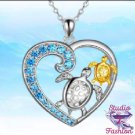 Turtles Love Heart Necklace SKU 1700