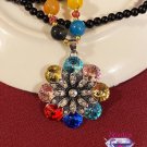 Iridescent Starburst Necklace SKU 1435