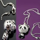 Adorable Rhinestone Panda Necklace SKU 1150