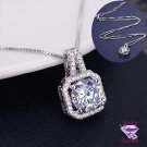 Luxurious Rhinestone Square Necklace SKU 1127